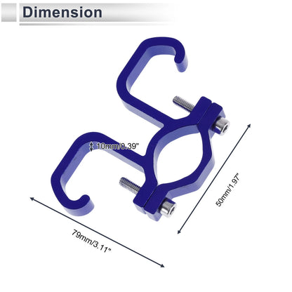 Set of 1 Arc Double Hook for Motorcycle (Hexagon Wrench Gasket)
