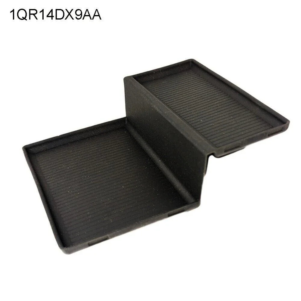Black Rubber Mat Insert Center Console for Dodge Ram 2500 3500 (2010-2015)