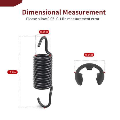 Rear Brake Pedal Spring for Yamaha Warrior 350 YFM350X (1987–2004)