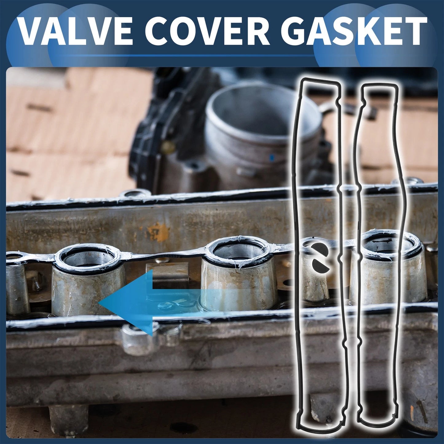 Valve Cover Gasket Set for Nissan RB20DET RB25DE RB25DET RB26DETT (1989–2002)