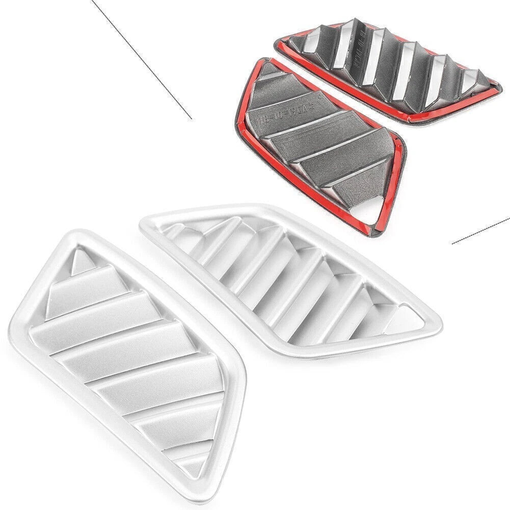 2X ABS Upper Air Vent Outlet Cover Trim for Mitsubishi Eclipse Cross (2018)