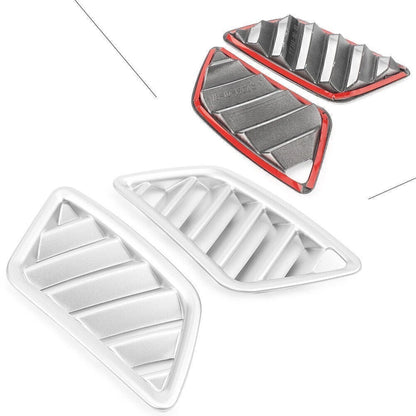 2X ABS Upper Air Vent Outlet Cover Trim for Mitsubishi Eclipse Cross (2018)