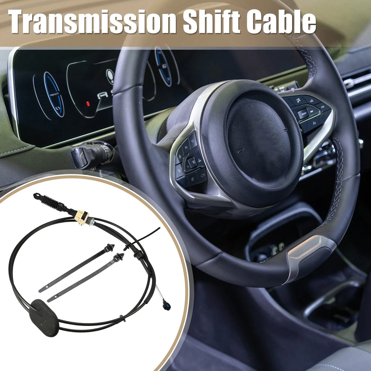 Automatic Transmission Shifter Cable for Chevy Blazer S10 Sonoma (1994-2005)