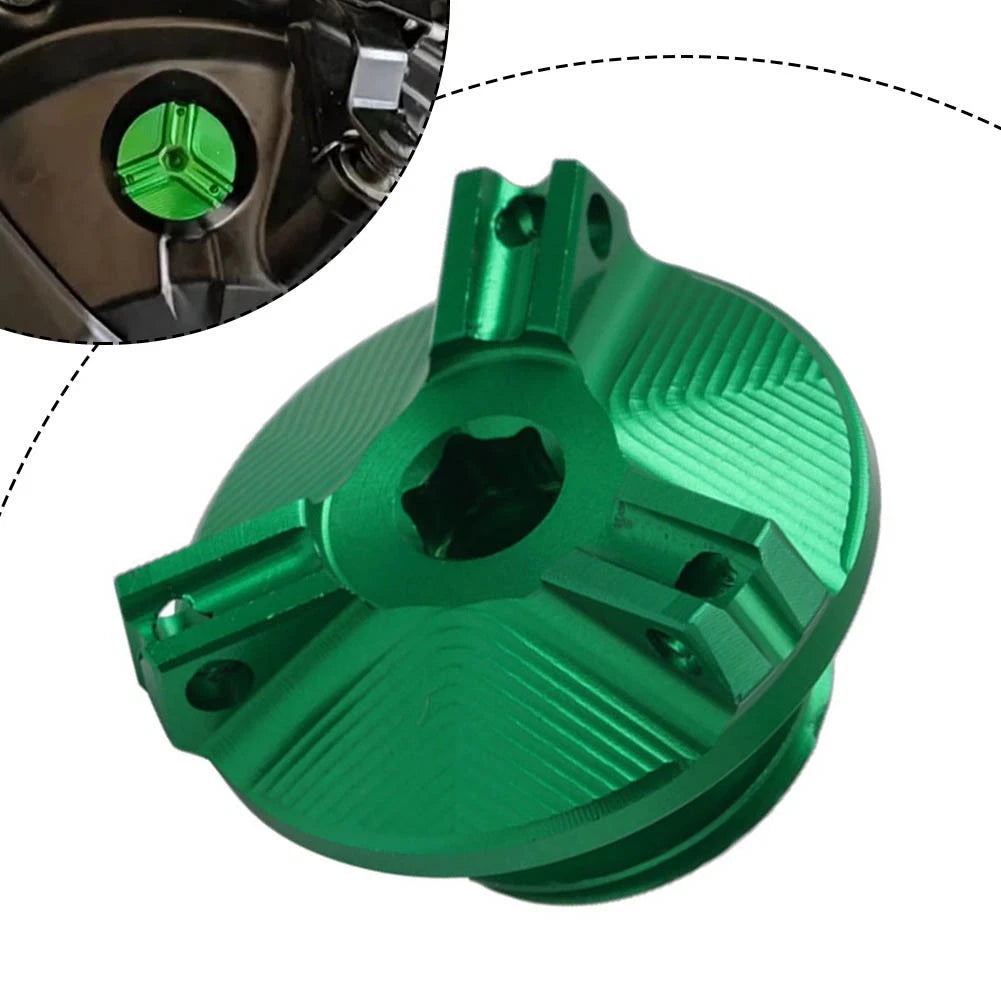 Engine Oil Cap Bolt Screw Filler Cover for Kawasaki Z400/650/800/900/Z1000