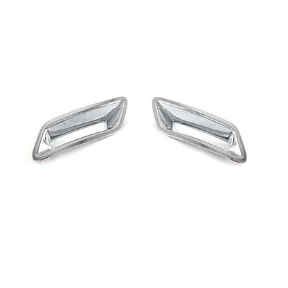 Chrome Rear Fog Light Lamp Covers for Nissan Rogue (2021-2023)