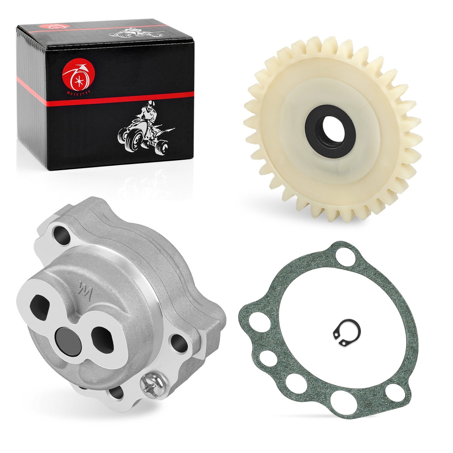 Oil Pump & Drive Gear Gasket Kit for Yamaha Raptor 660R 700 700R (2001–2008)