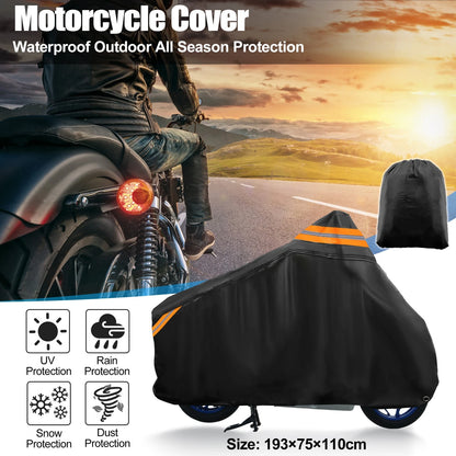 Motorcycle Cover Waterproof for Honda PCX 125 150 (Fits 76")
