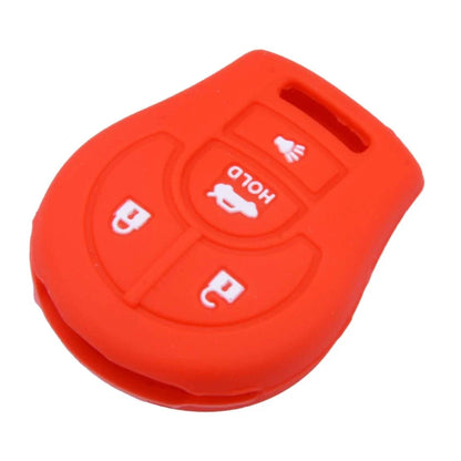 Silicone Key Fob Remote Control Case Cover for Nissan Cube, Juke, Sentra