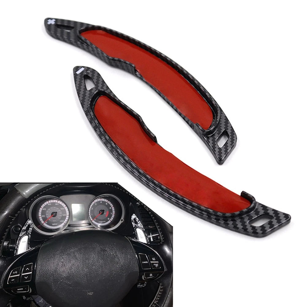 2Pcs Steering Wheel Shift Paddle Extension for Mitsubishi Lancer Outlander ASX (2010–2023)