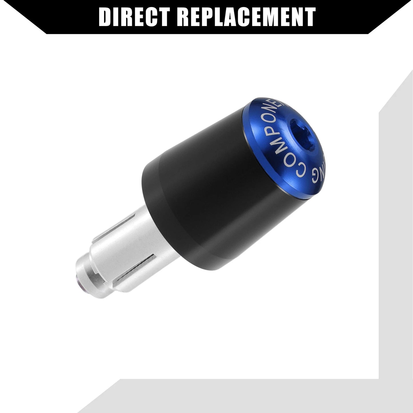 2pcs Handlebar End Plug 7/8" for Honda Motorcycle (Fits Various Models)
