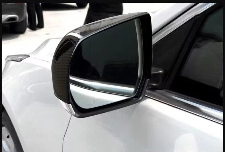 ABS Carbon Fiber Rearview Side Mirror Cover Trim for Cadillac CT4 (2020–2023)