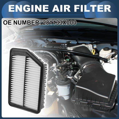 Car Engine Air Filter No. 281133X000 for Hyundai Elantra 1.8L 2.0L (2011–2016)
