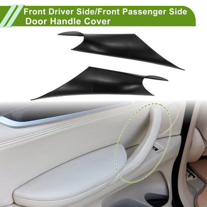 Door Panel Handle Pull Trim Cover for BMW 3 Series F30 (2012–2019) No. 51417279311 Black