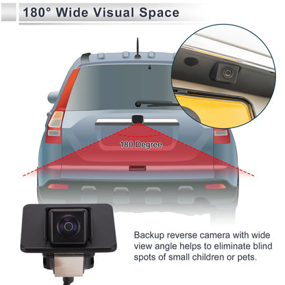 Rear View Camera for Hyundai I40 (2011–2015) 120-180 Degree