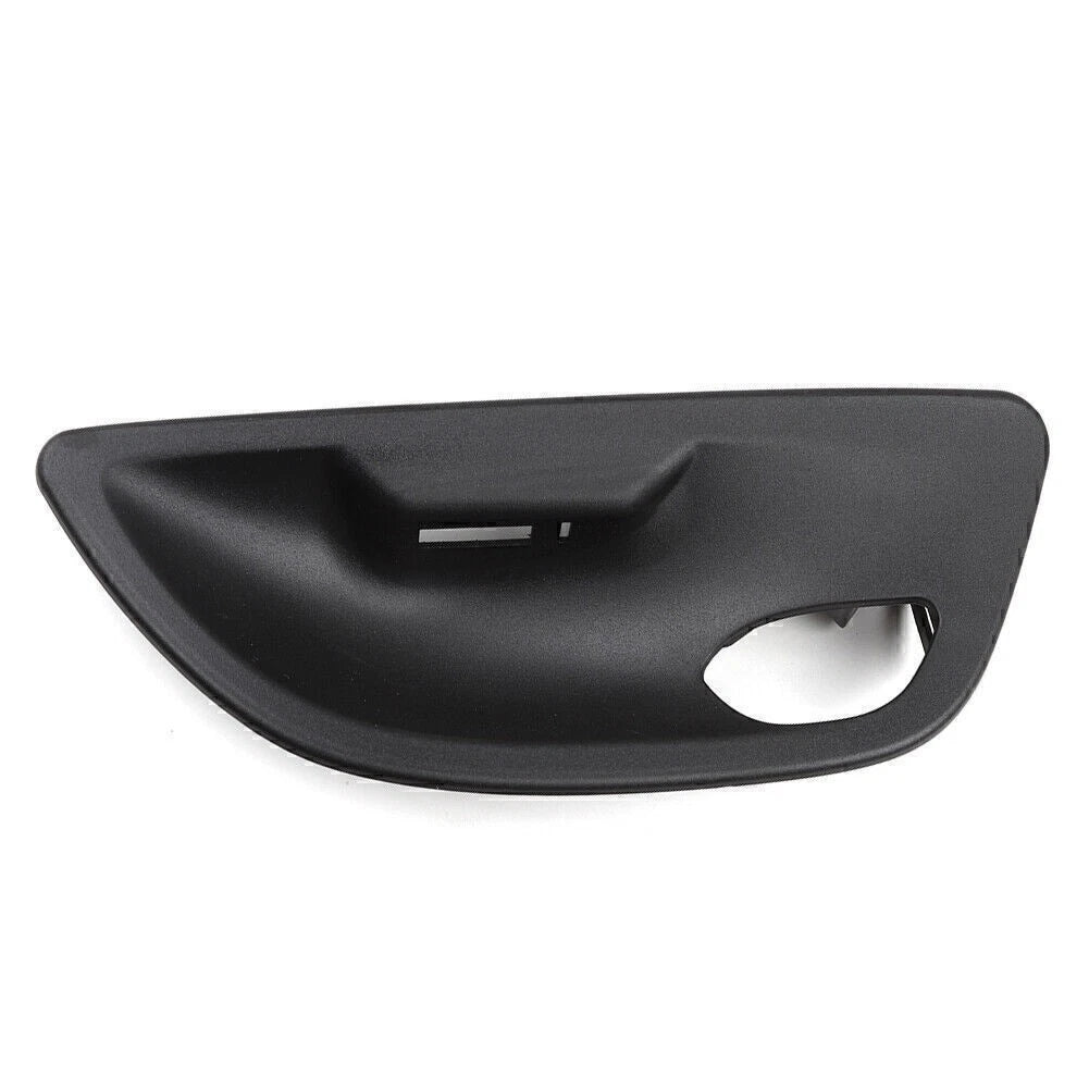 Set of 4 Black Door Handle Bowl Covers for BMW 5 Series F10 F11 (2011–2017)