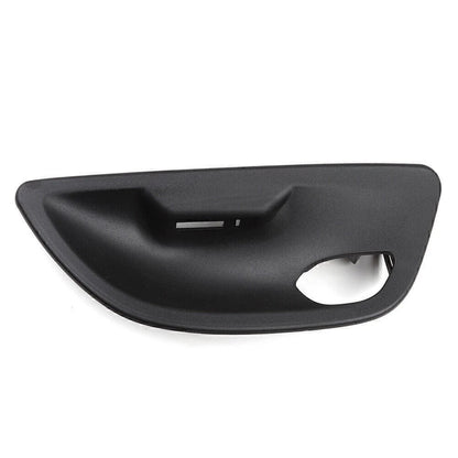 Set of 4 Black Door Handle Bowl Covers for BMW 5 Series F10 F11 (2011–2017)