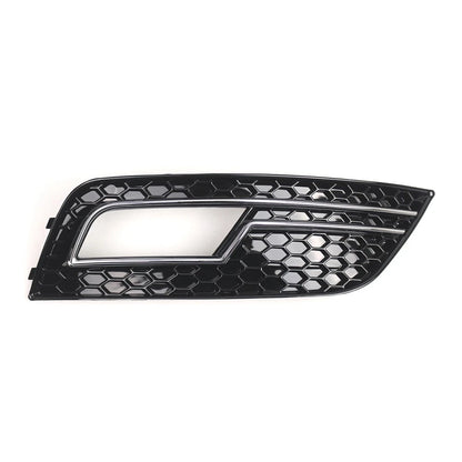 Set of 4 Interior Door Handle Panel Trim Carbon Fiber for Audi A4 B9 (2017–2020)
