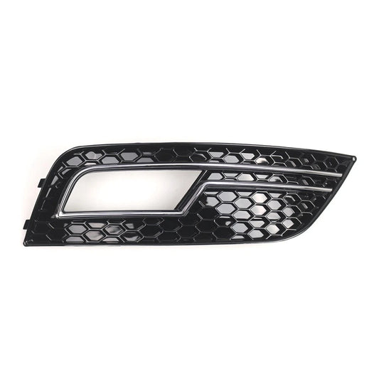 Set of 4 Interior Door Handle Panel Trim Carbon Fiber for Audi A4 B9 (2017–2020)