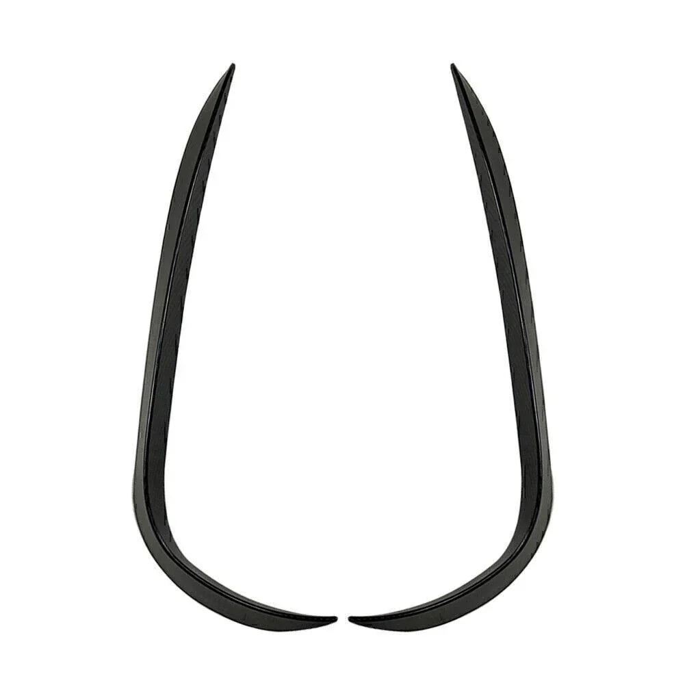 Carbon Black Front Bumper Lip Spoiler for Mercedes Benz GLB X247 (20-21)