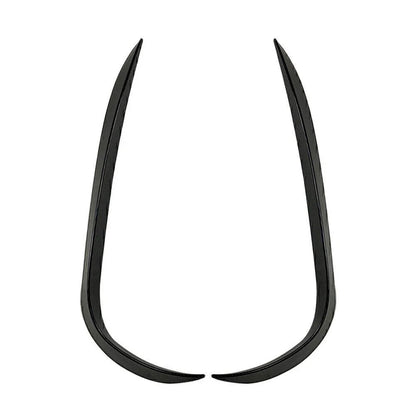 Carbon Black Front Bumper Lip Spoiler for Mercedes Benz GLB X247 (20-21)