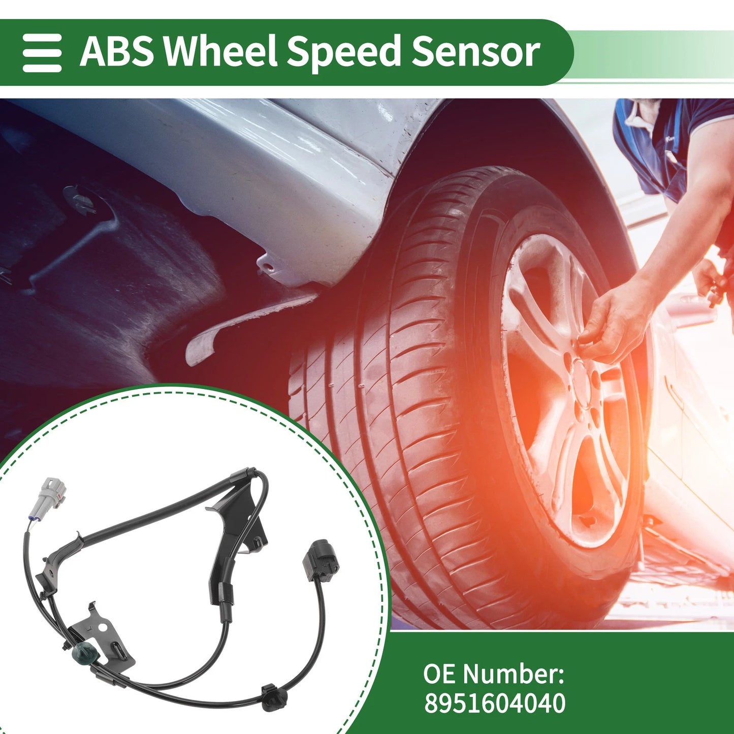 ABS Wheel Speed Sensor No. 8951604040 for Toyota Tacoma (2005–2015)