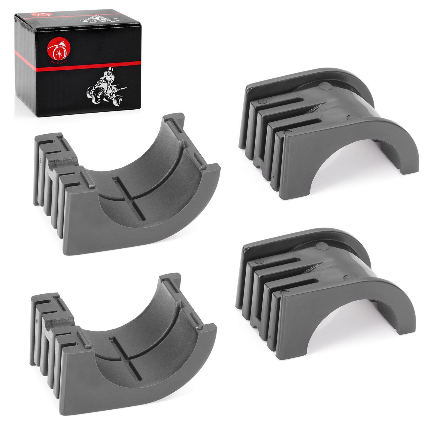 4X Rear Sway Bar Bushings for Polaris RZR XP 900 / XP 4 900 (2011–2013)