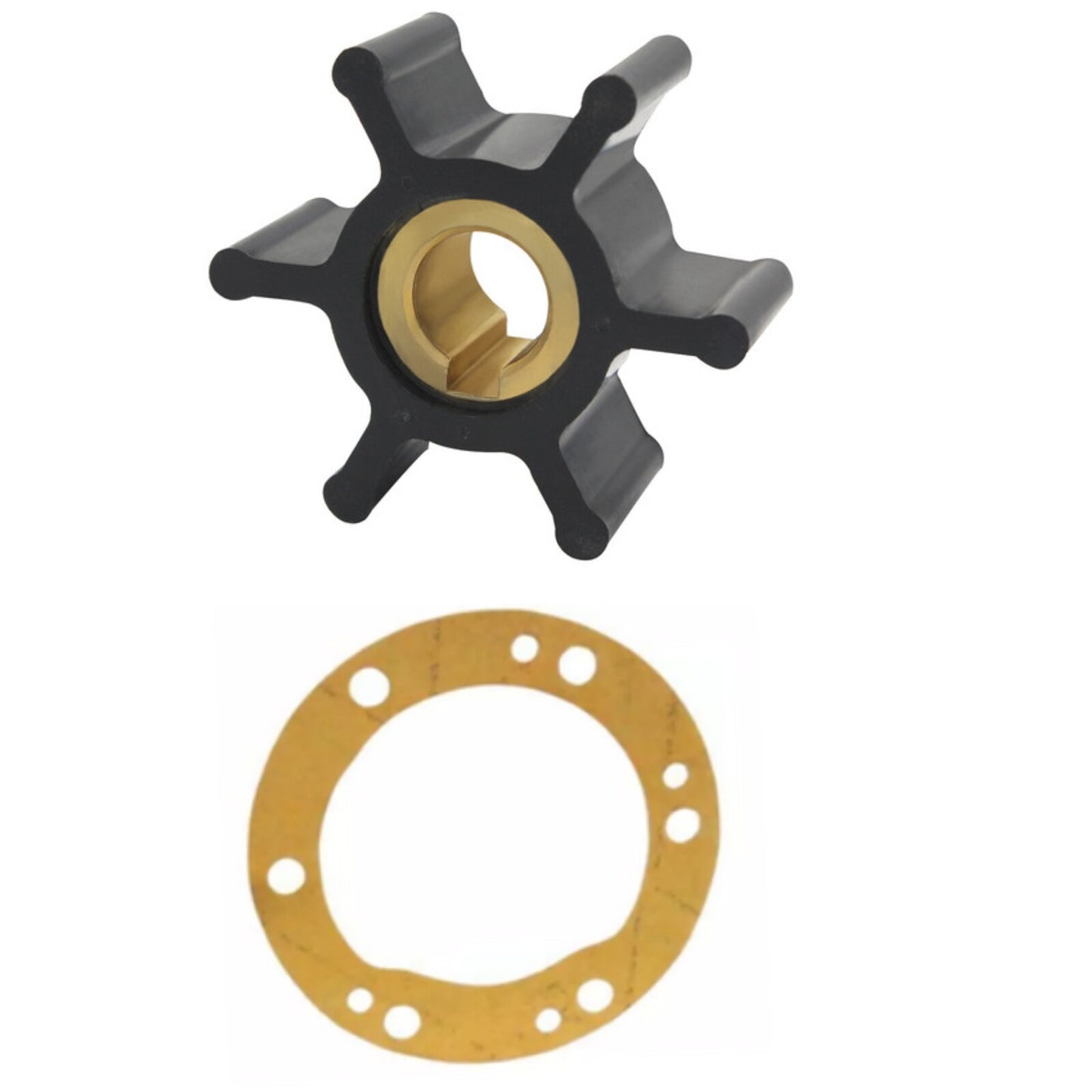 Sea Water Pump Impeller Repair Kit for Yanmar Marine (2GMF, 3HM, 3HMF, 3HM35)
