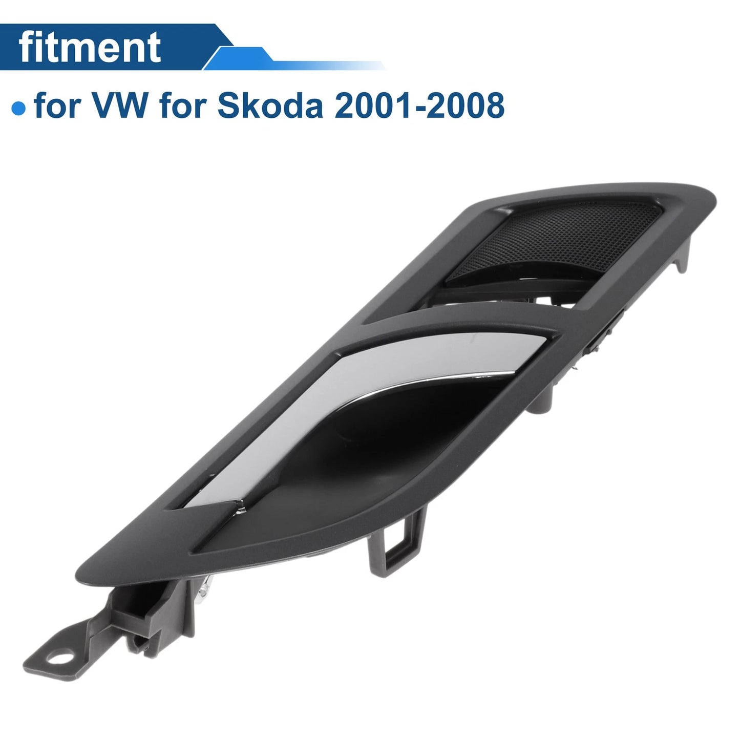 Rear Right Passenger Side Interior Door Handle for VW Skoda (2001–2008)