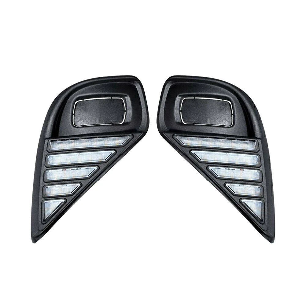 Daytime Running Lights Turn Signal Fog Light Bezel for Toyota Tacoma (2016–2023)