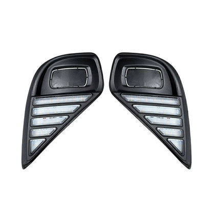 Daytime Running Lights Turn Signal Fog Light Bezel for Toyota Tacoma (2016–2023)