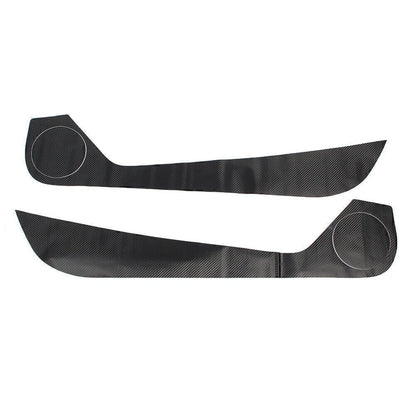 Car Door Anti Kick Pad Protection Cover Trims for Ford Mustang (2015–2022)