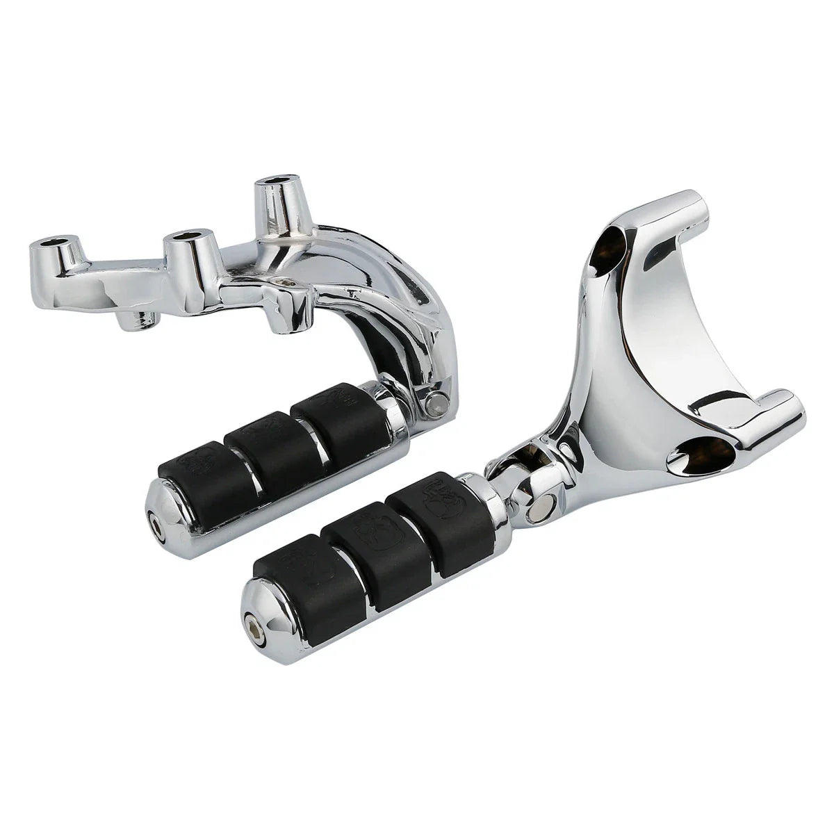 Chrome Passenger Footpeg Mount Bracket for Harley Sportster (2014-2022)