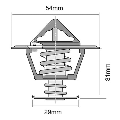 High Flow Thermostat for Nissan Patrol GQ (1988–1999)