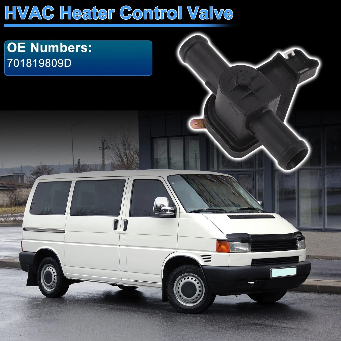 Heater Control Valve for VW Transporter T4 (1992–2003) 701819809D