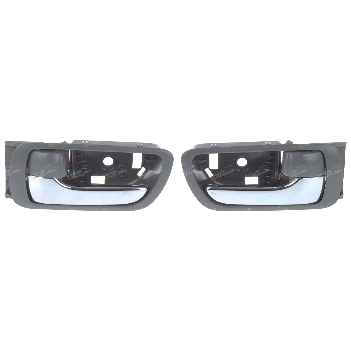 2X Interior Door Handles for Toyota Camry (2002–2006) Grey Chrome
