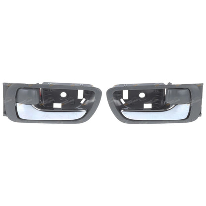 2X Interior Door Handles for Toyota Camry (2002–2006) Grey Chrome