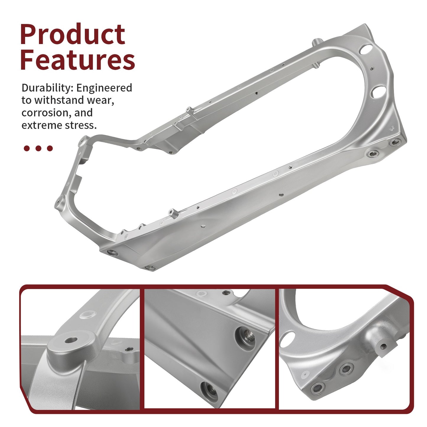 Aluminum Sub Frame with Bolts for Yamaha Raptor 700 700R (2006–2024)