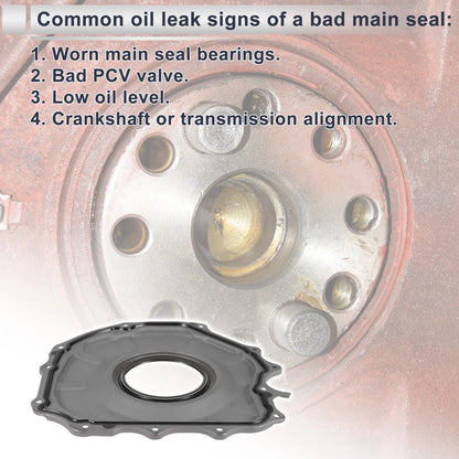 Rear Crankshaft Oil Seal for Jaguar XF (2009–2015) No. 8W936M052A Rubber Metal