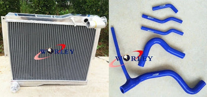 Aluminum Radiator with Black Hose for MG MGB GT/Roadster (1977–1980)
