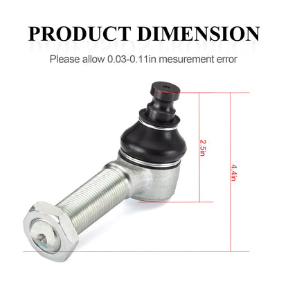 Adjustable Ball Joints (Pair) for Polaris RZR 570 2012–2022 / RZR 800 2008–2014
