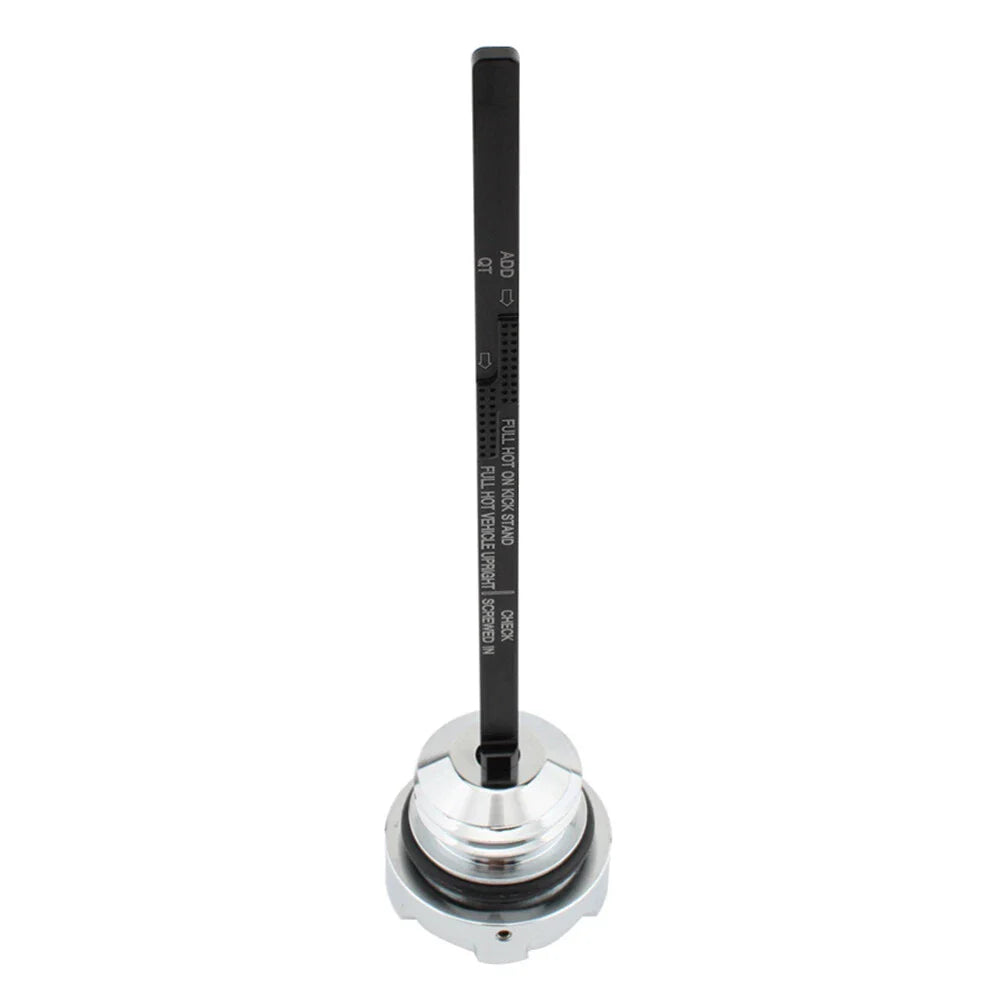 Chrome Engine Oil Dipstick for Harley Touring Road King Street Glide (2017-2022)