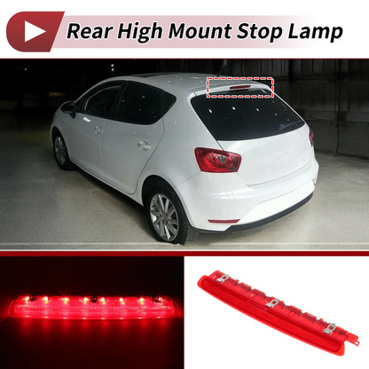 Red LED Third Brake Light for Seat Ibiza 6J/6P (2009–2017) No.6J0945097A