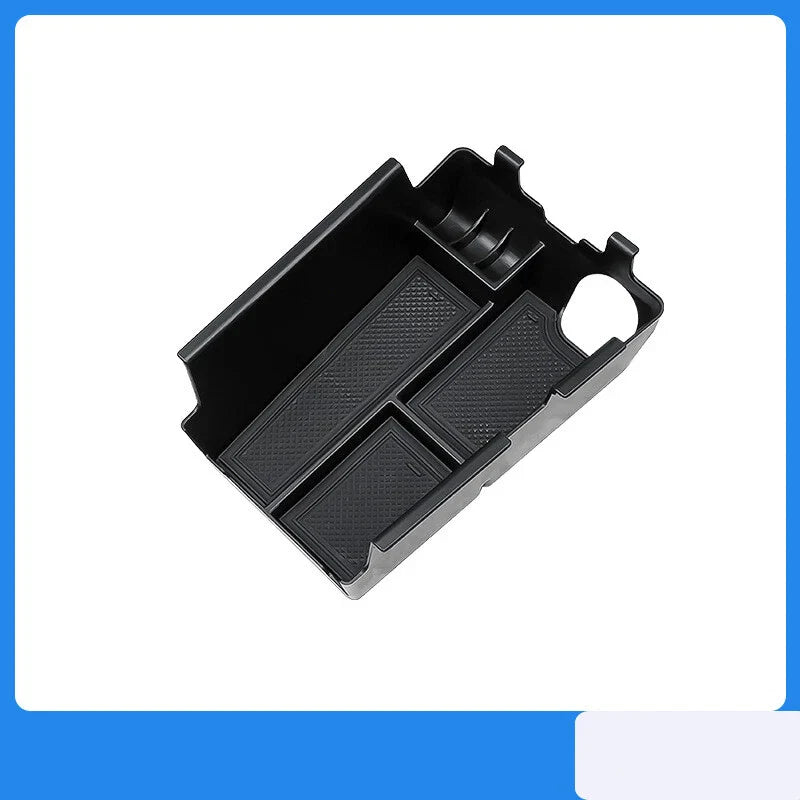Armrest Lid Cover Console Storage Organizer Box for Ford Mustang (2024–2025)