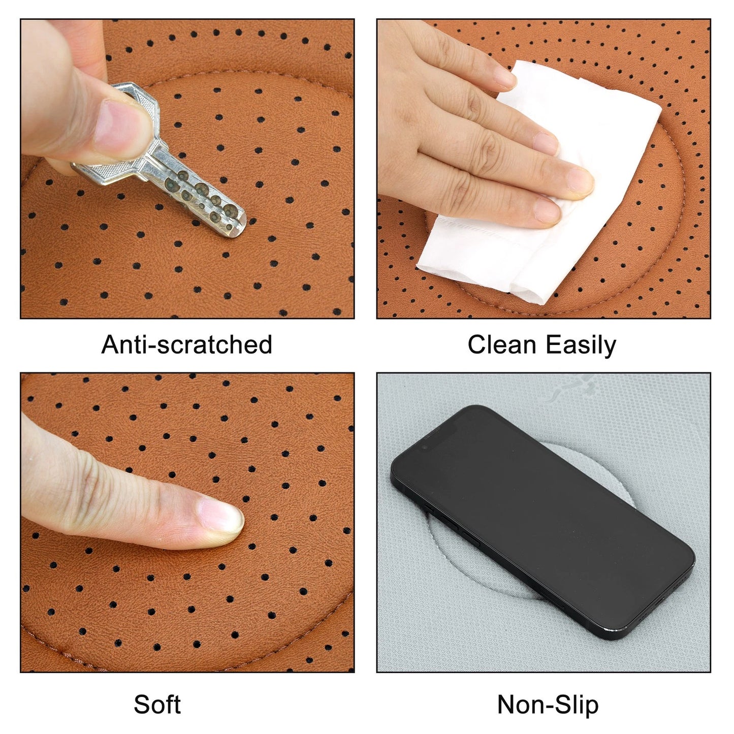 Car Bottom Seat Pad Cover for Universal Fit (1 Pc)