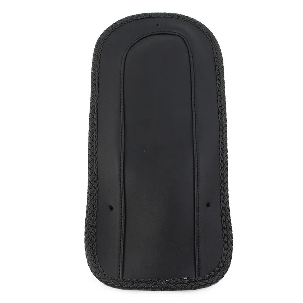Rear Fender Bib Leather Solo Seat for Harley FLHT Street Road Glide (97-21)
