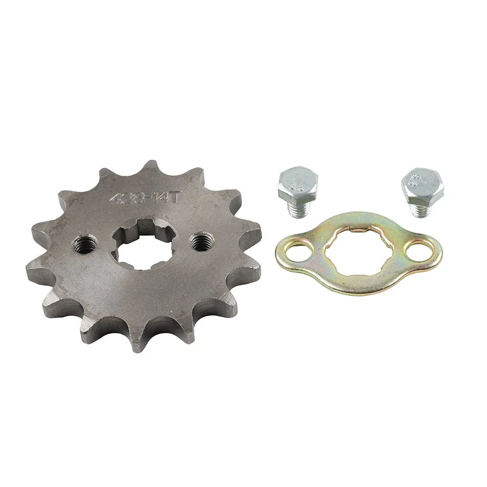 17mm 14T Front Sprocket for 110CC 125CC ATV Pit Dirt Quad Bike