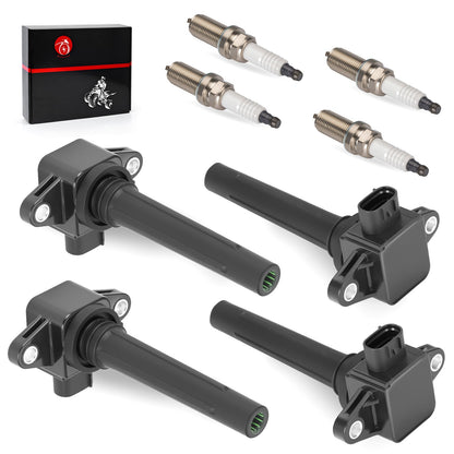 Set of 4 Ignition Coils for Yamaha AXT1800 RP1800 TP1800 FPT1800 UP1800 BPT1800 KPT1800