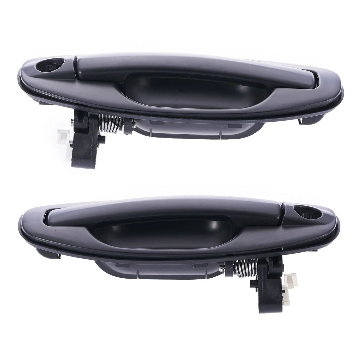 2 x Front Right & Left Outer Door Handle Black for Hyundai Santa Fe SM (2000–2005)