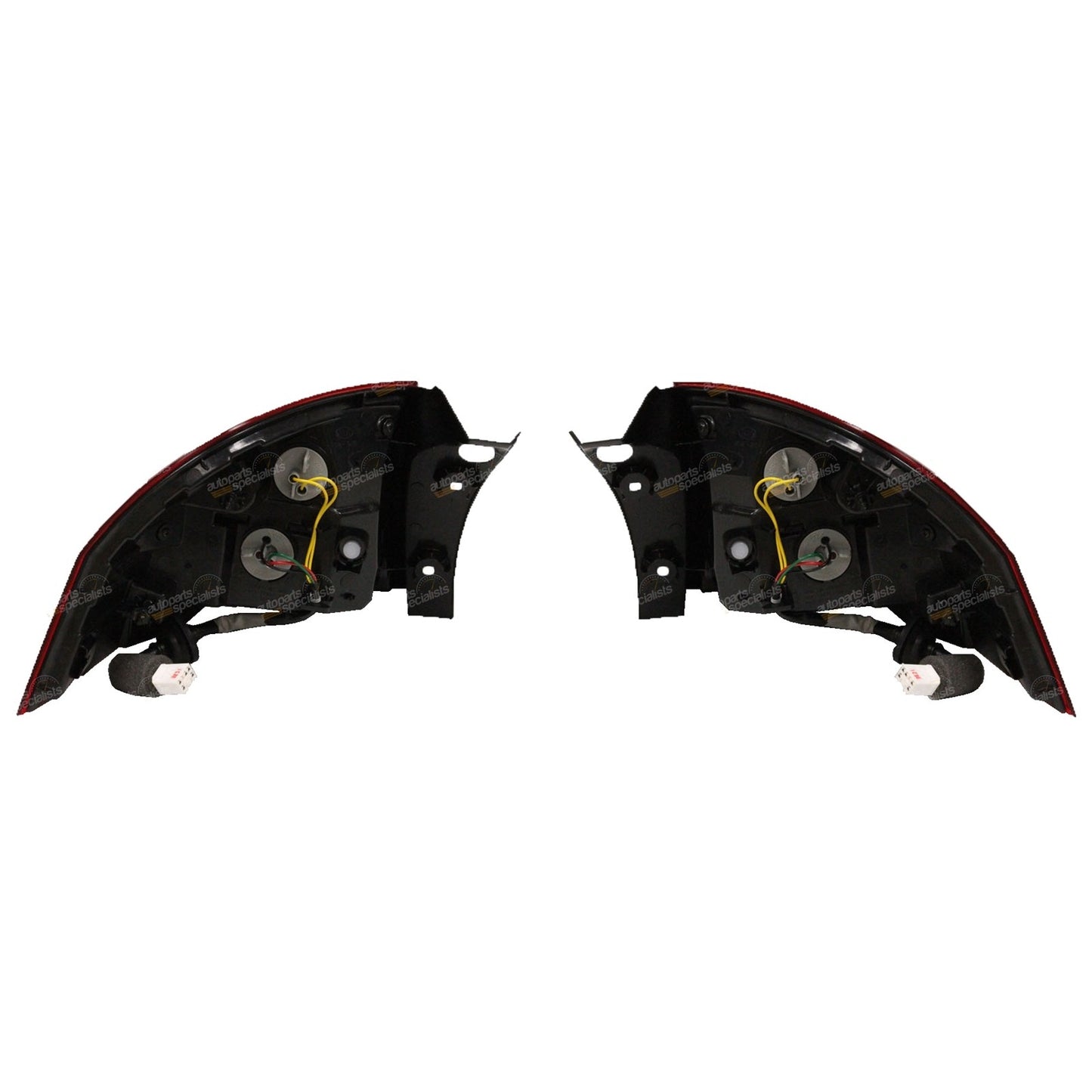 Tail Lights Pair for Kia Rio UB (2011-On) 3/5Dr Hatch S/SE/Si