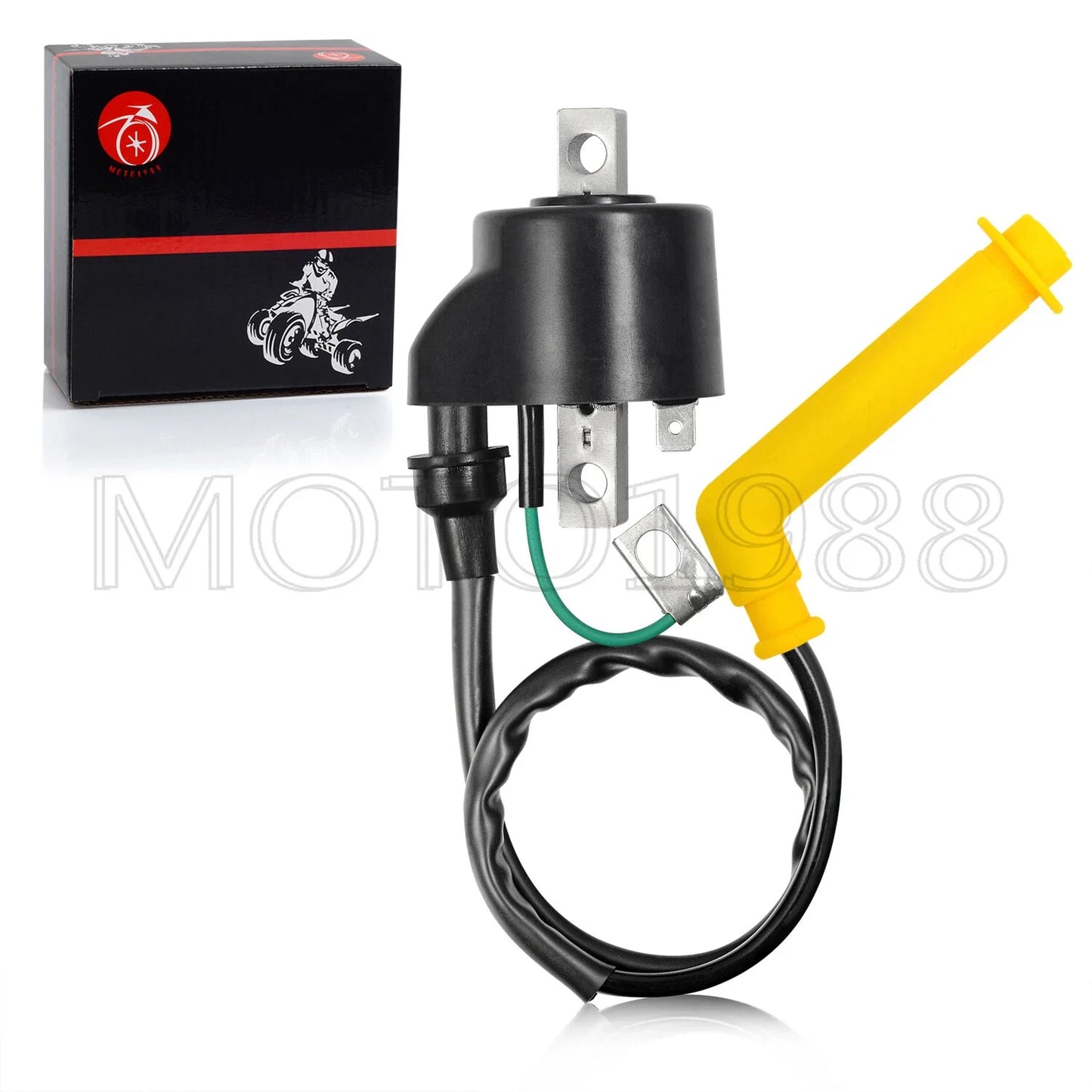 Ignition Coil and Spark Plug Cap for HONDA Rincon 650 TRX650 (2003-2005)